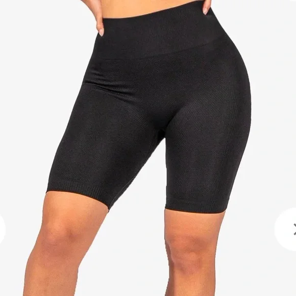 Jed North Rio Seamless Ribbed Biker Shorts - Picture 1 of 2